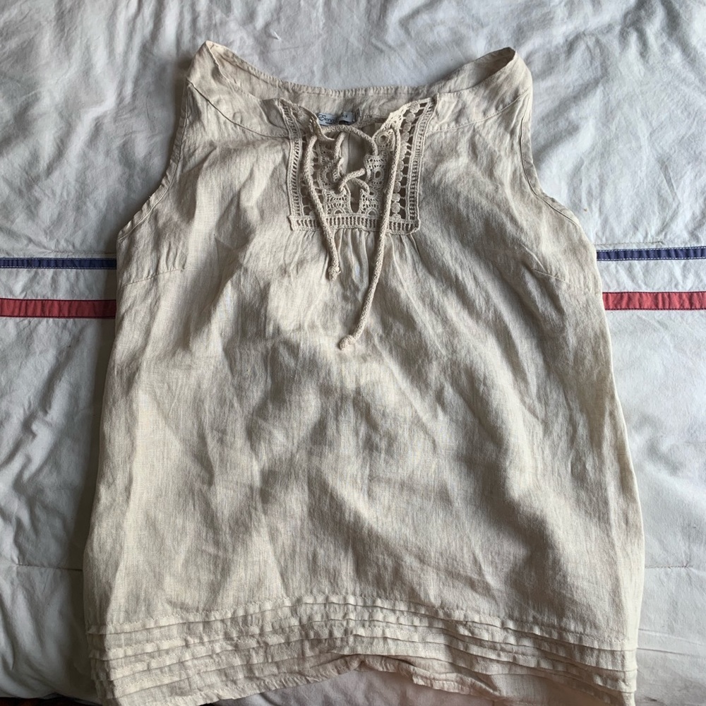 Linen summer top